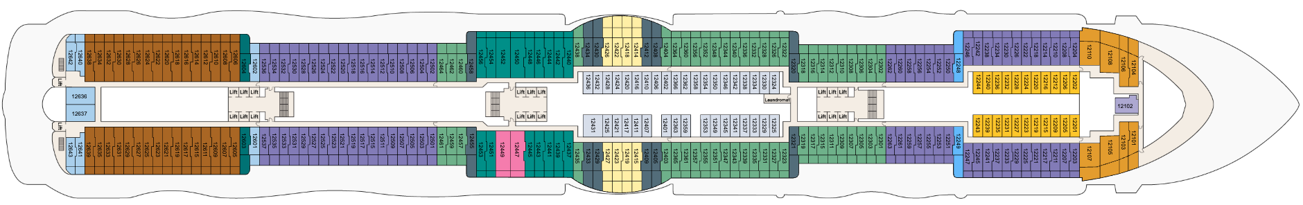 Princess Cruises Star Princess Deck 12.png